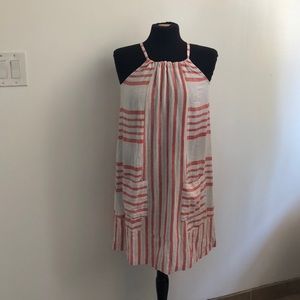 Old Navy - red and white striped dress